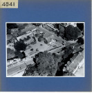 Beaulieu-sur-Layon : Le bourg, les jardins (vue aérienne)