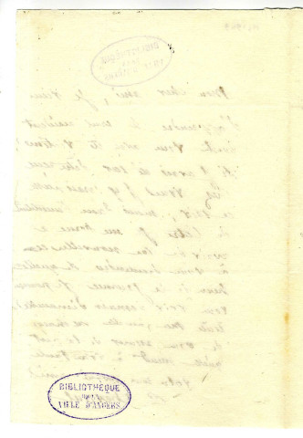 Correspondance de Chevreul avec Pierre-Jean David d'Angers