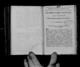 Le Directoire exécutif aux habitants des départements de l'Ouest