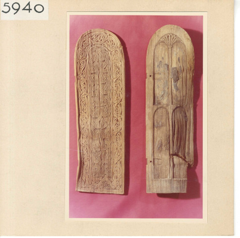 Angers : Tablettes à écrire (Collégiale Saint-Martin)