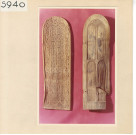 Angers : Tablettes à écrire (Collégiale Saint-Martin)