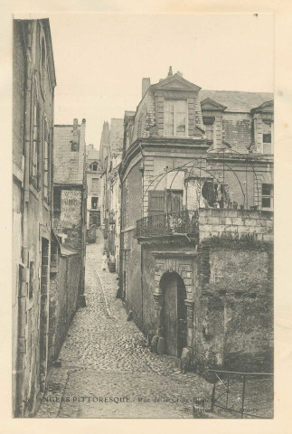 45. Angers pittoresque. Rue de la Croix-Blanche