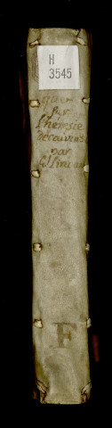 Discours en forme de dialogue, ou histoire tragique, en laquelle est nayvement depeinte et descrite la source, origine, cause et progrès des troubles, partialitez et différens qui durent encores aujourd'hui, meus par Luther, Calvin et leurs conjurés et partisans contre l'Eglise catholique, de R. P. Guillaume Lindan, Trad. du latin par M. R. Benoist, Angevin