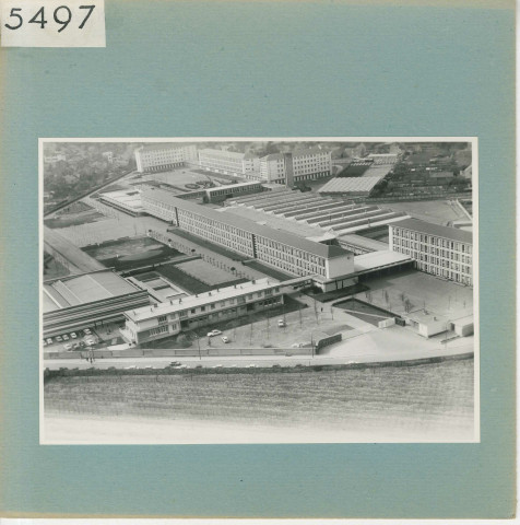 Angers : Lycée Chevrollier (vue aérienne)