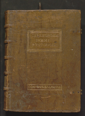 Cérémonial à l'usage du Souverain Pontife