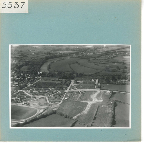 Montreuil-Belfroy (Montreuil-Juigné) : Vue aérienne