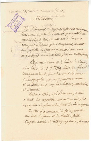 Brienne (Auguste), peintre