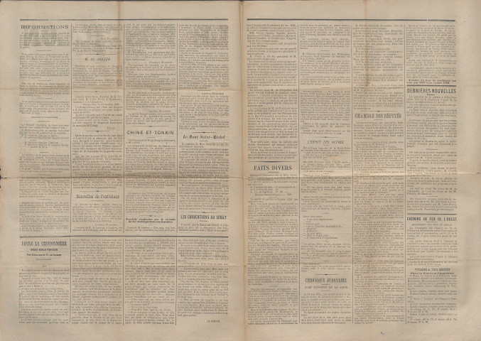 Le postillon. 3-4 nov. 1883 (1re année, n° 14)