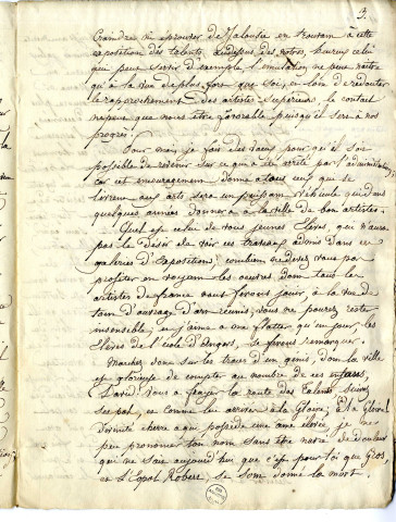 Discours de Jean-Michel Mercier, de Versailles, peintre d'histoire, aux distributions des prix de l'Ecole de dessin d'Angers dont il était directeur