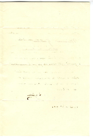 Correspondance de A. de Jussieu [à Gaudichaud]