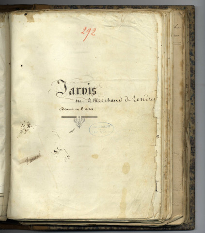 Jarvis ou le marchand de Londres