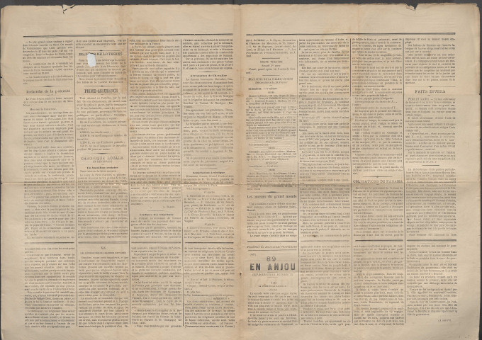 Le postillon. 1er mars 1884 (2e année, n° 59)
