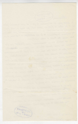 Correspondance de Elie Berthet, romancier [à Pierre-Jean David d'Angers]