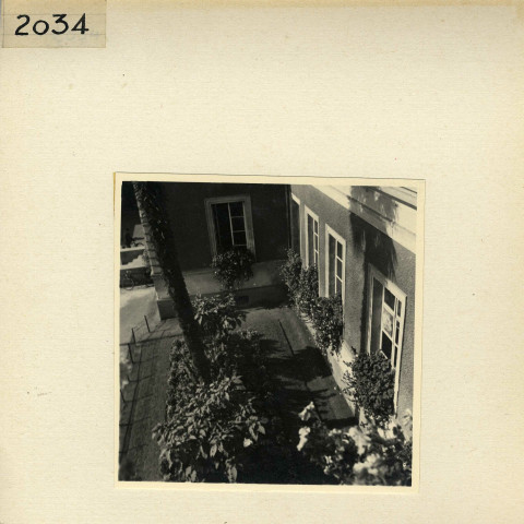 Angers : Mairie d'Angers (cour, jardin)