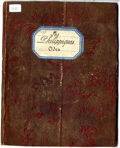 Lagrange-Chancel. Les Philippiques