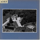Luché-Pringé : Château de Gallerande (vue aérienne)