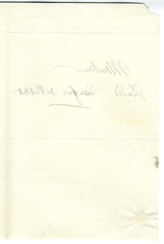 Correspondance de Ch. Cauchy avec Pierre-Jean David d'Angers