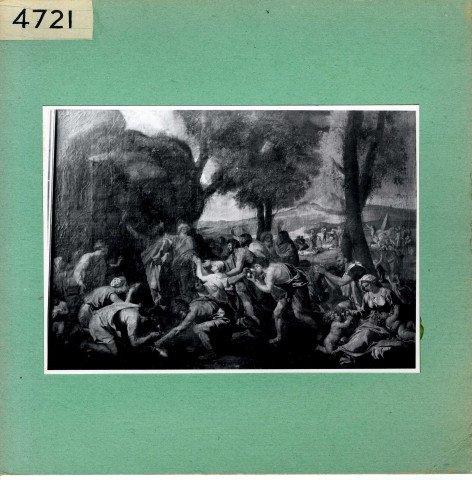 Angers : Les Hébreux recevant la manne