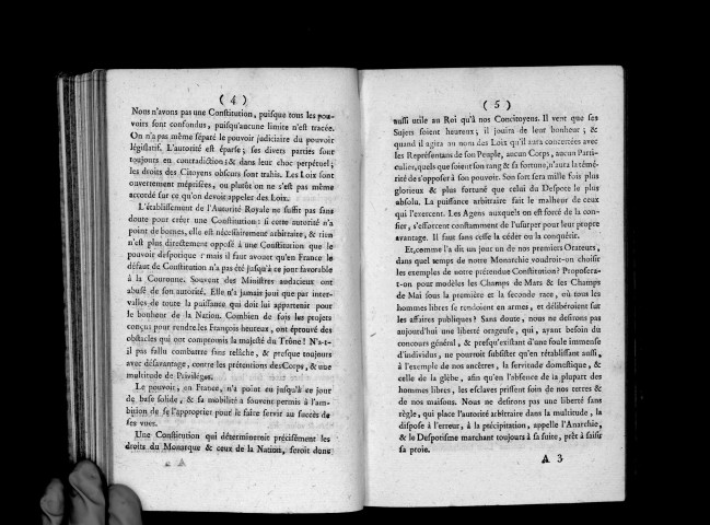 Rapport du comité chargé du travail sur la Constitution, par M. Mounier