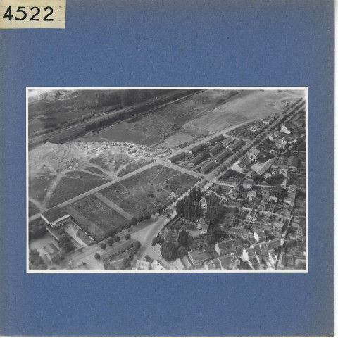 Angers : Construction Marché-Gare (vue aérienne)