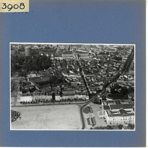 Angers : Quartier Saint-Michel, vue aérienne