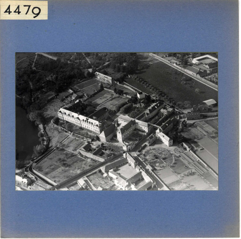 Angers : Quartier Saint-Nicolas (vue aérienne)