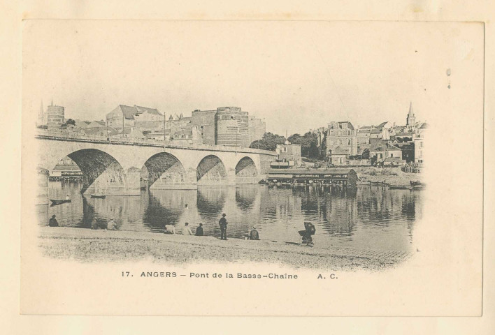 17. Angers. Pont de la Basse-Chaîne
