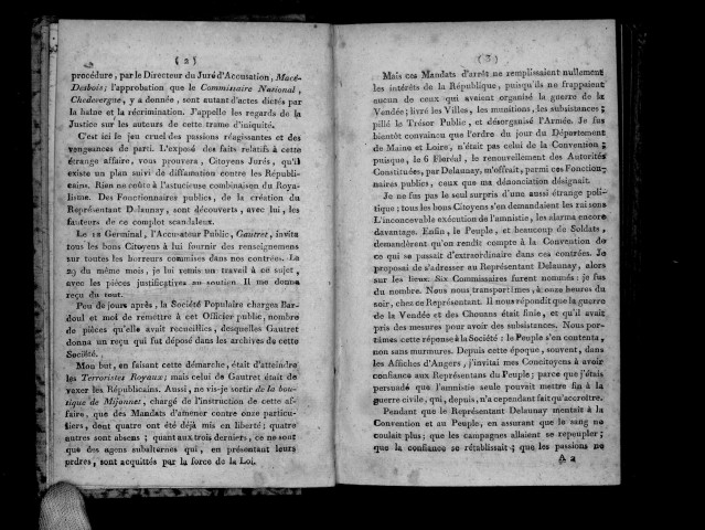 Ligue de l'amnistien Delaunay contre un patriote