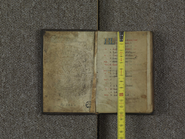 Livre d'heures à l'usage du diocèse d'Angers.