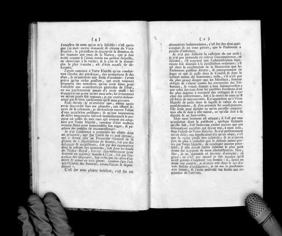Requête au roi, adressée à Sa Majesté par M. de Calonne. Avec des pièces justificatives