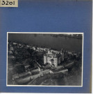 Saumur : Château de Saumur, vue aérienne