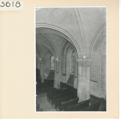 Angers : Temple protestant (intérieur)