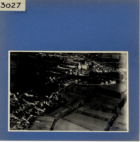 Durtal : Vue aérienne