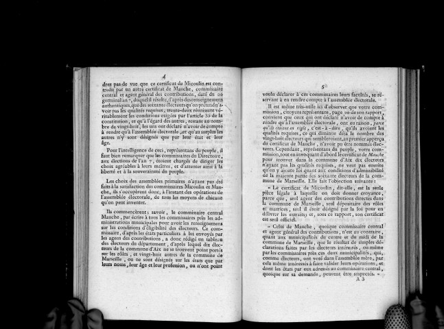 Opinion de J. Gautret (de Maine-et-Loire), sur la résolution du 16 messidor, an VII, relative aux élections faites par l'assemblée électorale des Bouches-du-Rhône. Séance du Conseil des anciens, du 27 fructidor an VII