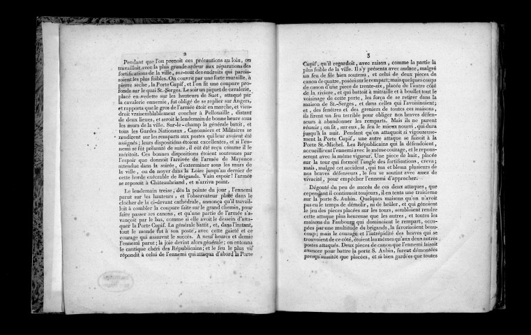 Récit historique de ce qui s'est passé à l'attaque d'Angers par les brigands de la Vendée, les 13 et 14 frimaire an II, (Par J.-A. Vial)