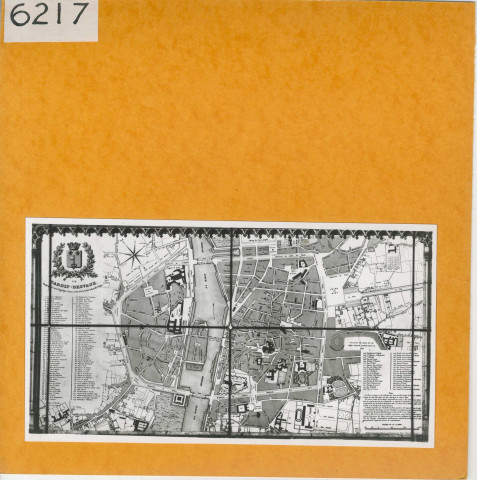 Angers : Plan, détail