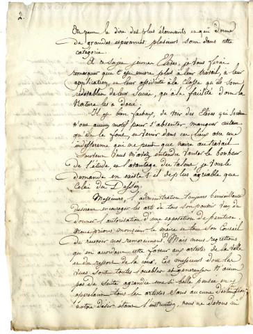 Discours de Jean-Michel Mercier, de Versailles, peintre d'histoire, aux distributions des prix de l'Ecole de dessin d'Angers dont il était directeur