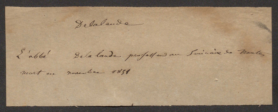 Delalande, Jean-Marie