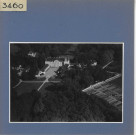 Les Verchers-sur-Layon : Château d'Echuilly (vue aérienne)