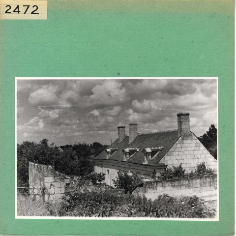 Anjou : Bords de Loire, maison angevine