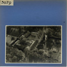 Saint-Laurent-de-Landemont : Château de la Colaissière, vue aérienne