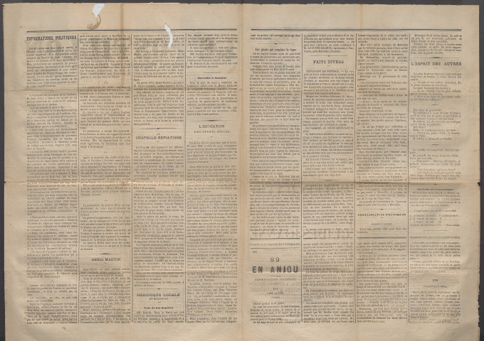 Le postillon. 18 déc. 1883 (1re année, n° 56)