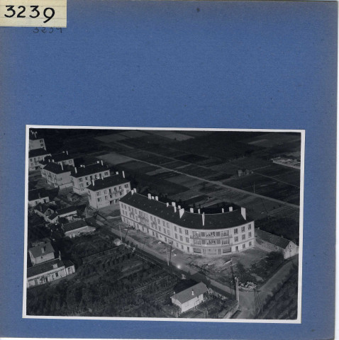 Angers : Cité des Viviers, vue aérienne