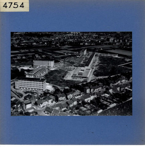 Angers : Construction Chevrollier (vue aérienne)