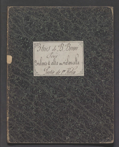 La petite conversation. Six trios pour deux violons et alto ou basse divisés en deux suites et dédiés à Mr Imbault