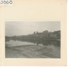 Angers : Quai Ligny, vue du quai de la Savatte
