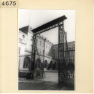 Angers : Préfecture, grille d'entrée