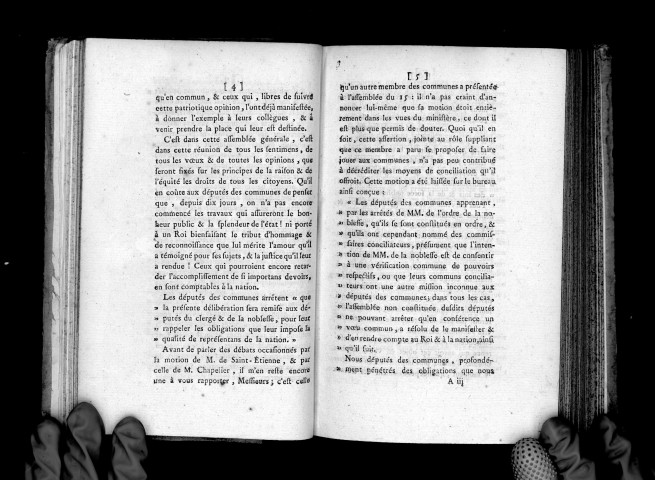 Quatrième lettre du comte de Mirabeau à ses commettans