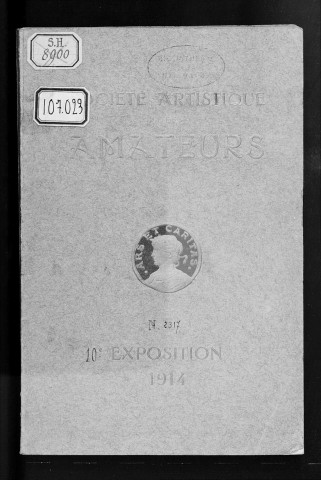 10ème Exposition et exposition rétrospective d'oeuvres d'amateurs, 4 mars-2 avril 1914 : catalogue
