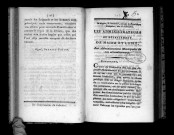 Les administrateurs du département de Maine-et-Loire aux administrations municipales de son arrondissement